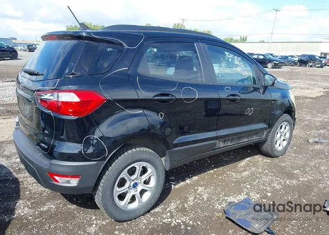 2020 Ford Ecosport Se z USA, uszkodzony, nr VIN MAJ6S3GL6LC364454